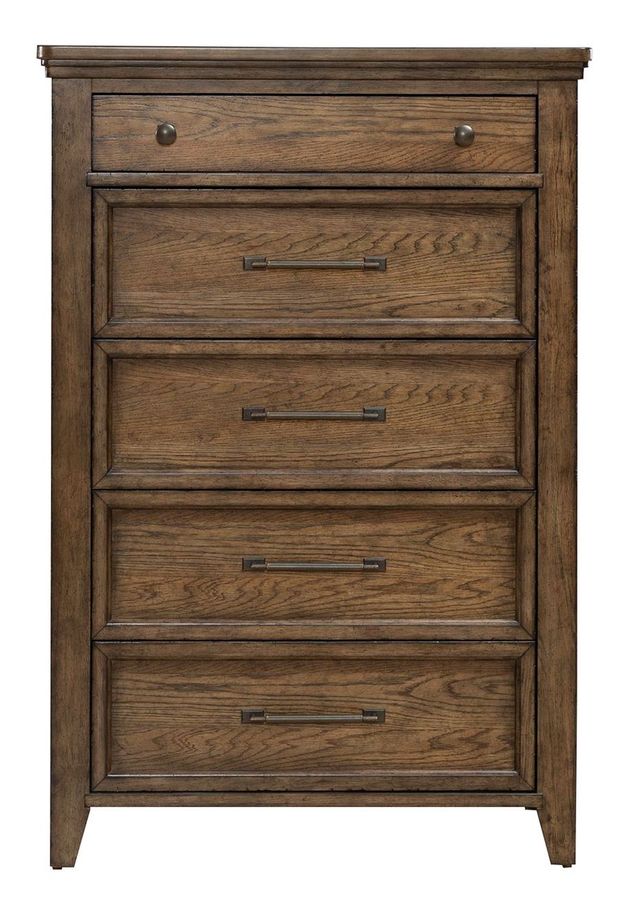 Carolina Park Wood 5-Drawer Chest