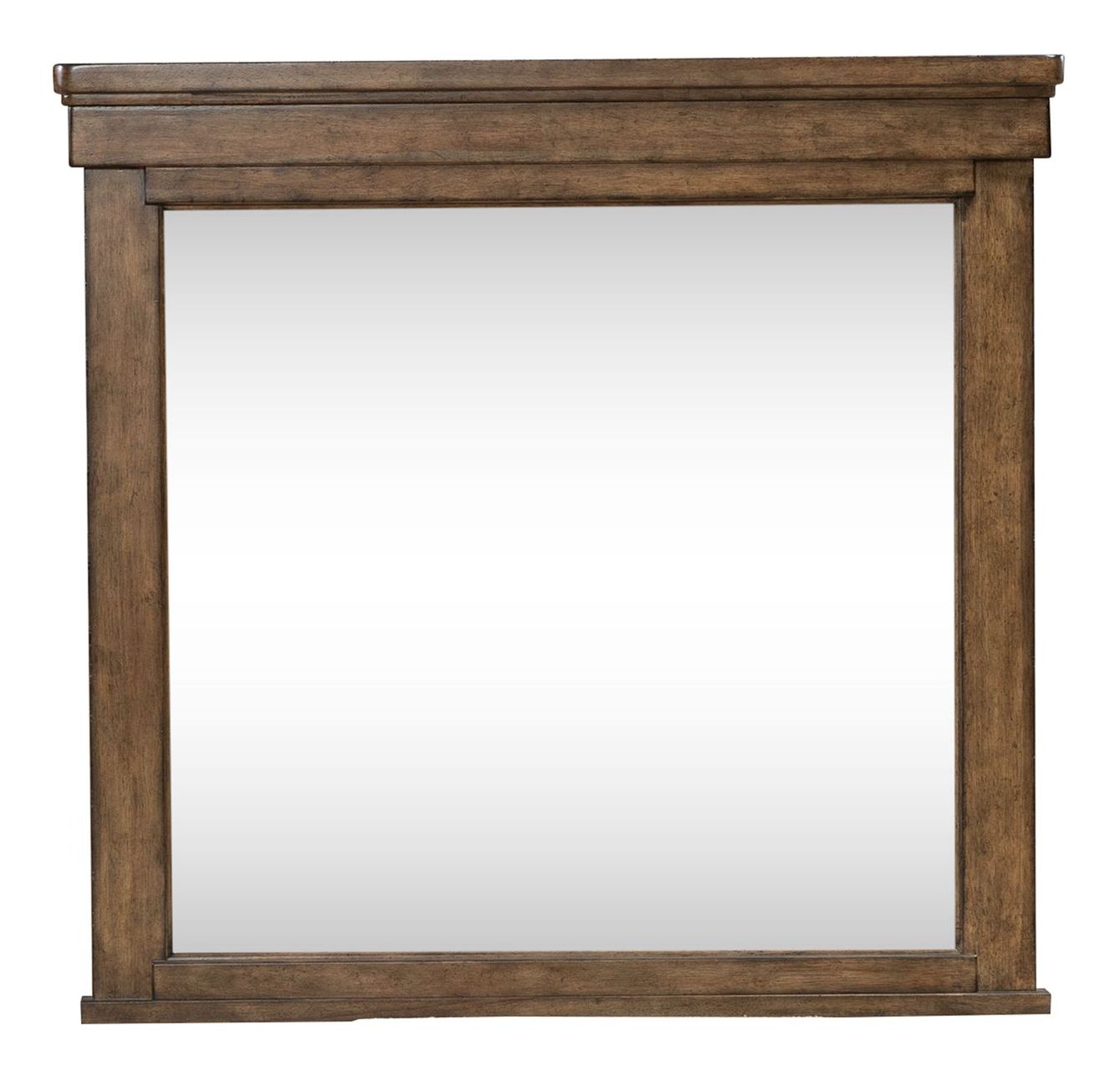 Carolina Park Rectangular Wood Mirror