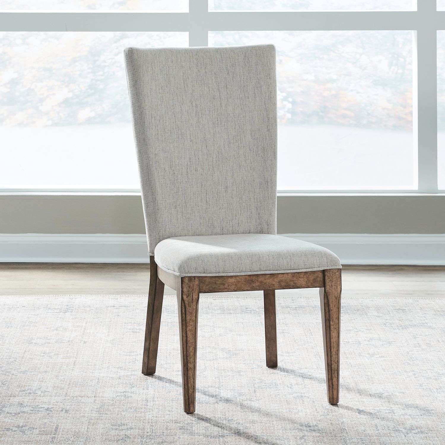 Carolina Park Fabric/Wood Side Chair