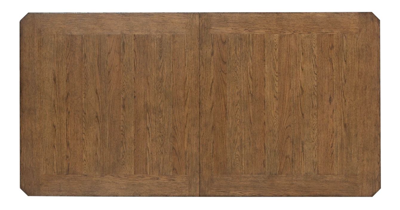 Carolina Park Rectangular Wood Extendable Trestle Dining Table