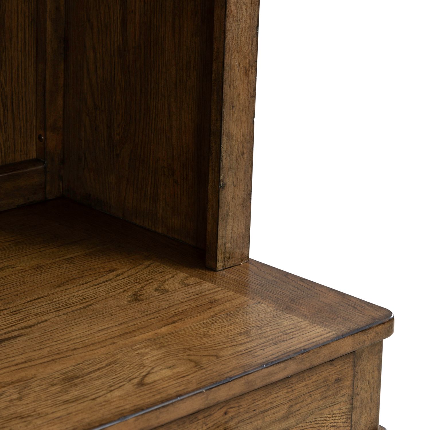 Carolina Park Wood 7-Drawer Credenza & 2-Door Hutch