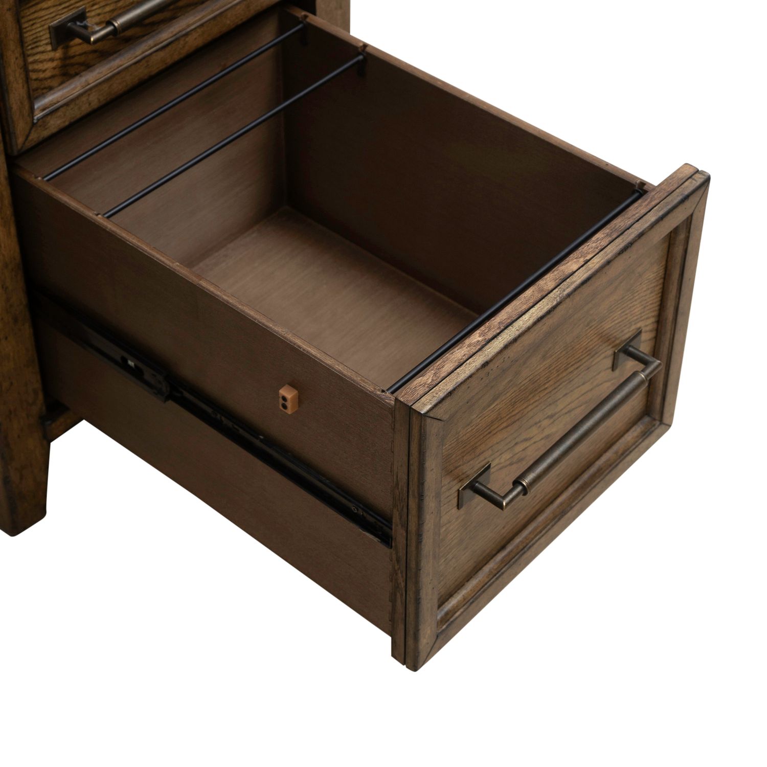 Carolina Park Wood 7-Drawer Jr Executive Credenza