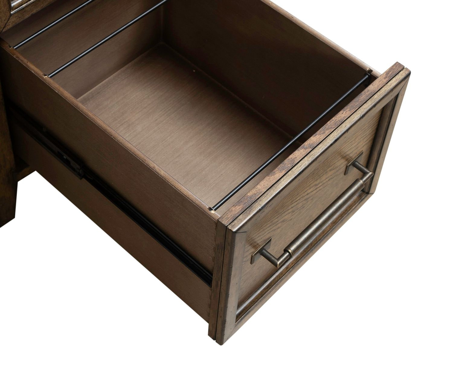Carolina Park Rectangular Wood 9-Drawer Jr Executive Desk
