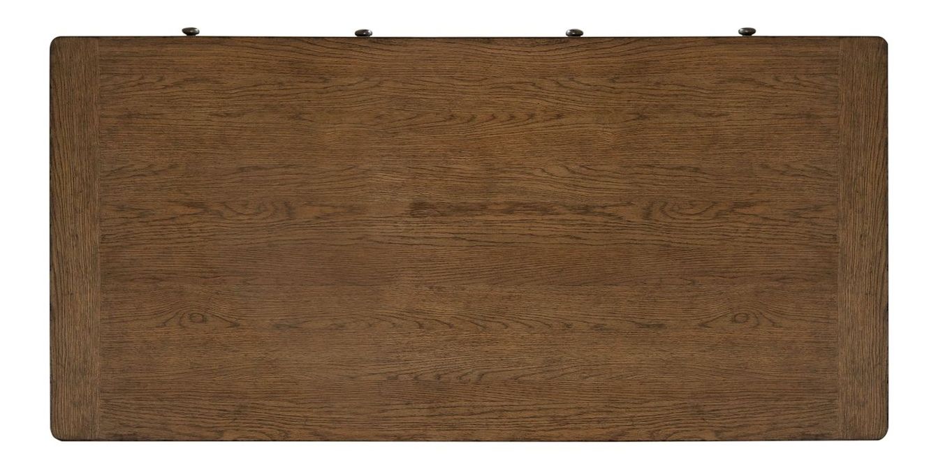 Carolina Park Rectangular Wood 9-Drawer Jr Executive Desk