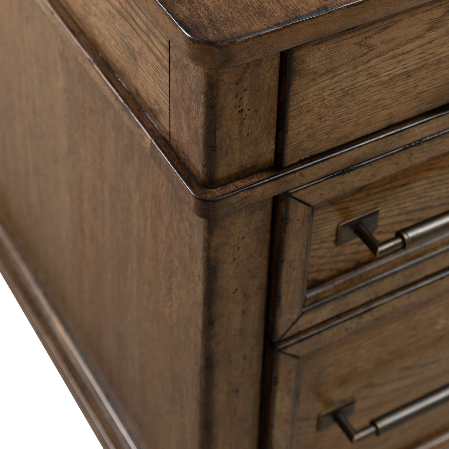 Carolina Park Rectangular Wood 9-Drawer Jr Executive Desk
