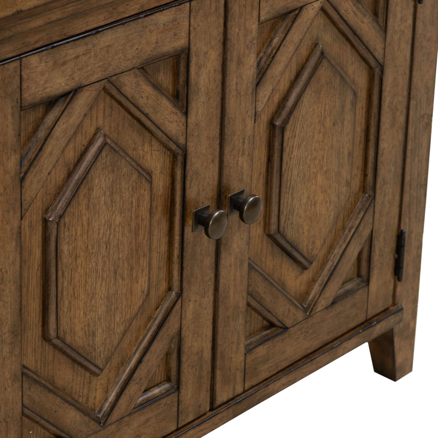 Carolina Park Wood Bunching Bookcase w/2 Doors