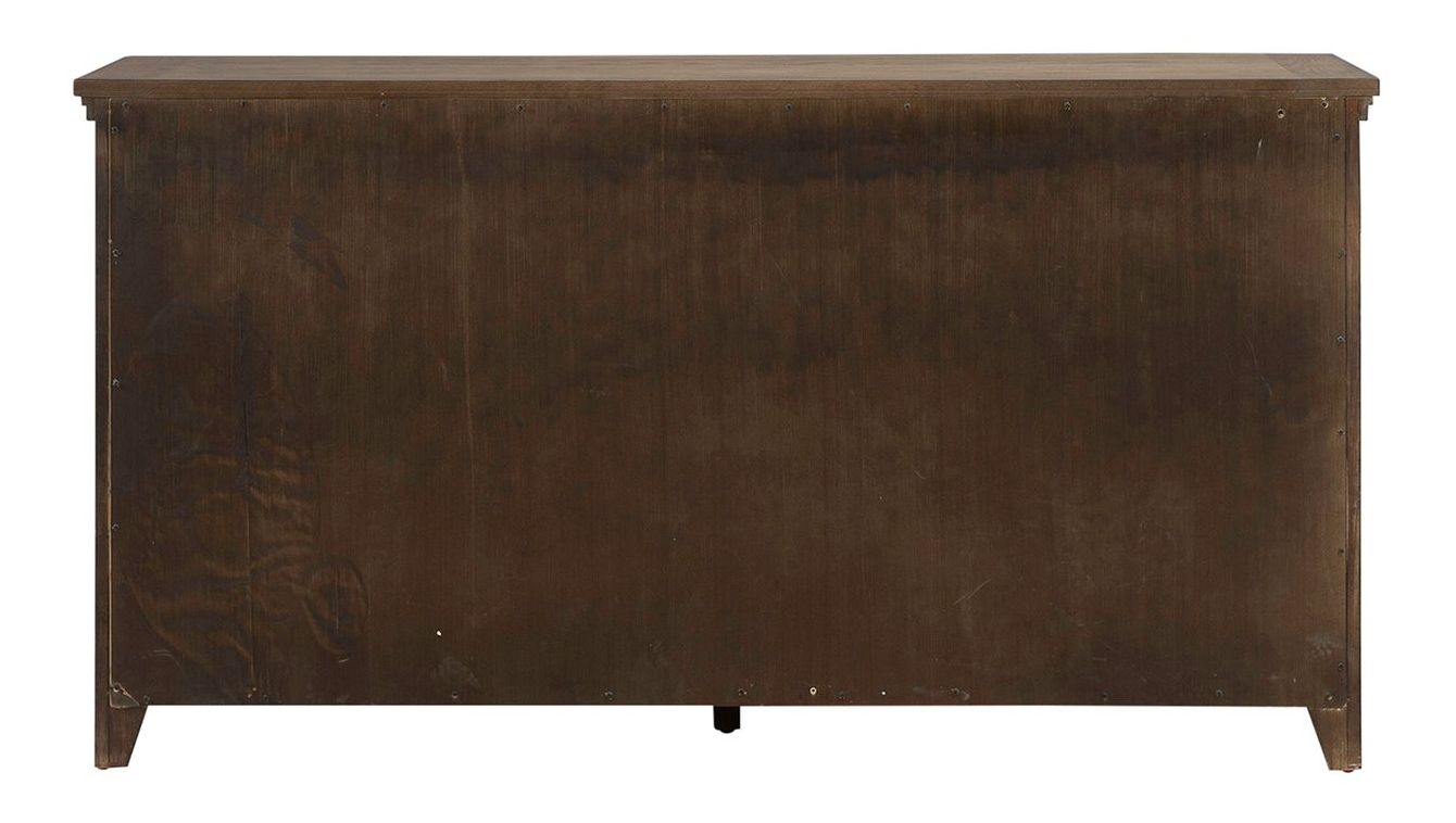 Carolina Park Wood 4-Door 3-Drawer Park Server