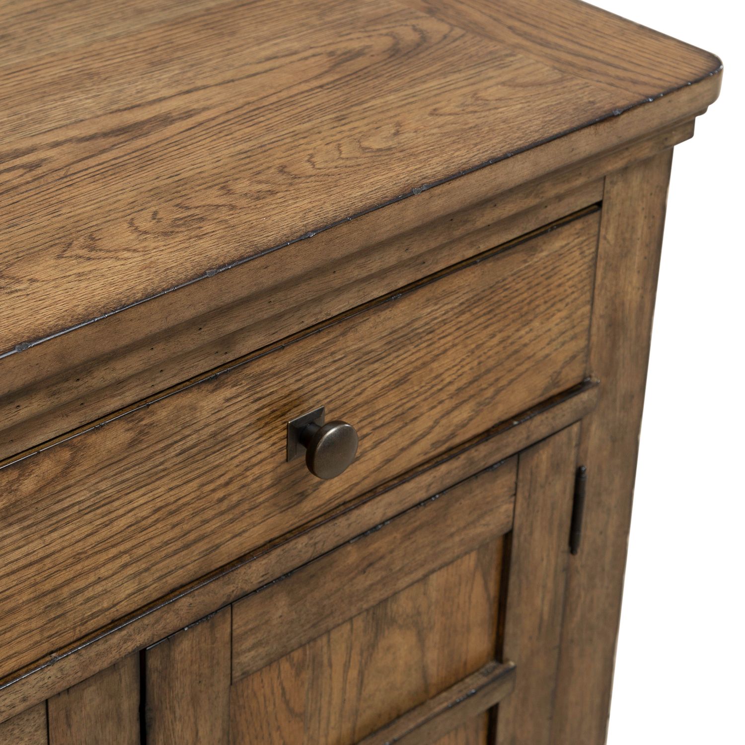 Carolina Park Wood 4-Door 3-Drawer Park Server