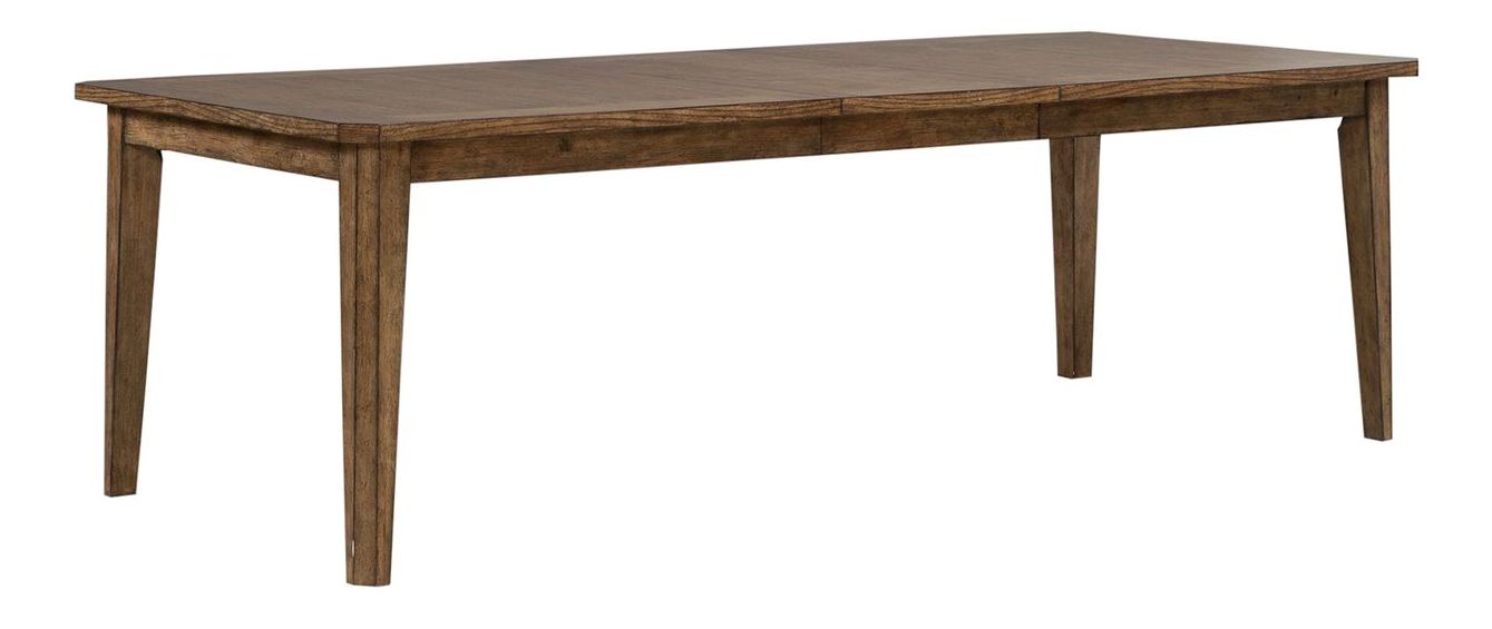 Carolina Park Extendable Dining Room Set - Amber Brown | SohoMod