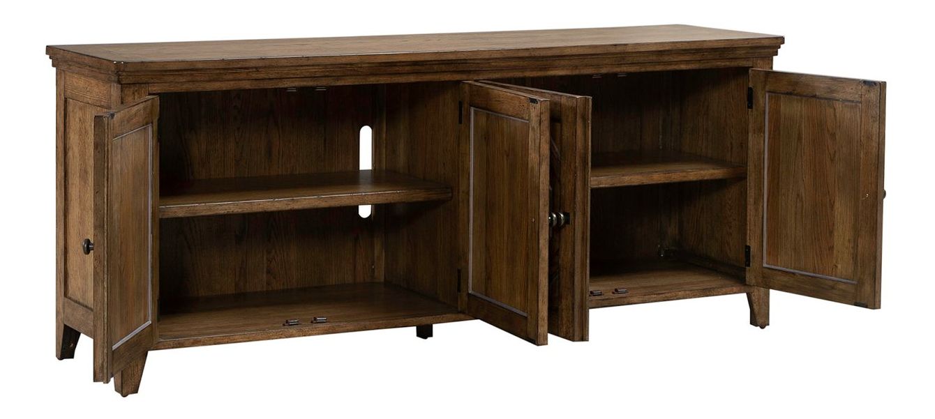 Carolina Park Octagonal 3-Piece Cocktail Table Set | Tobacco
