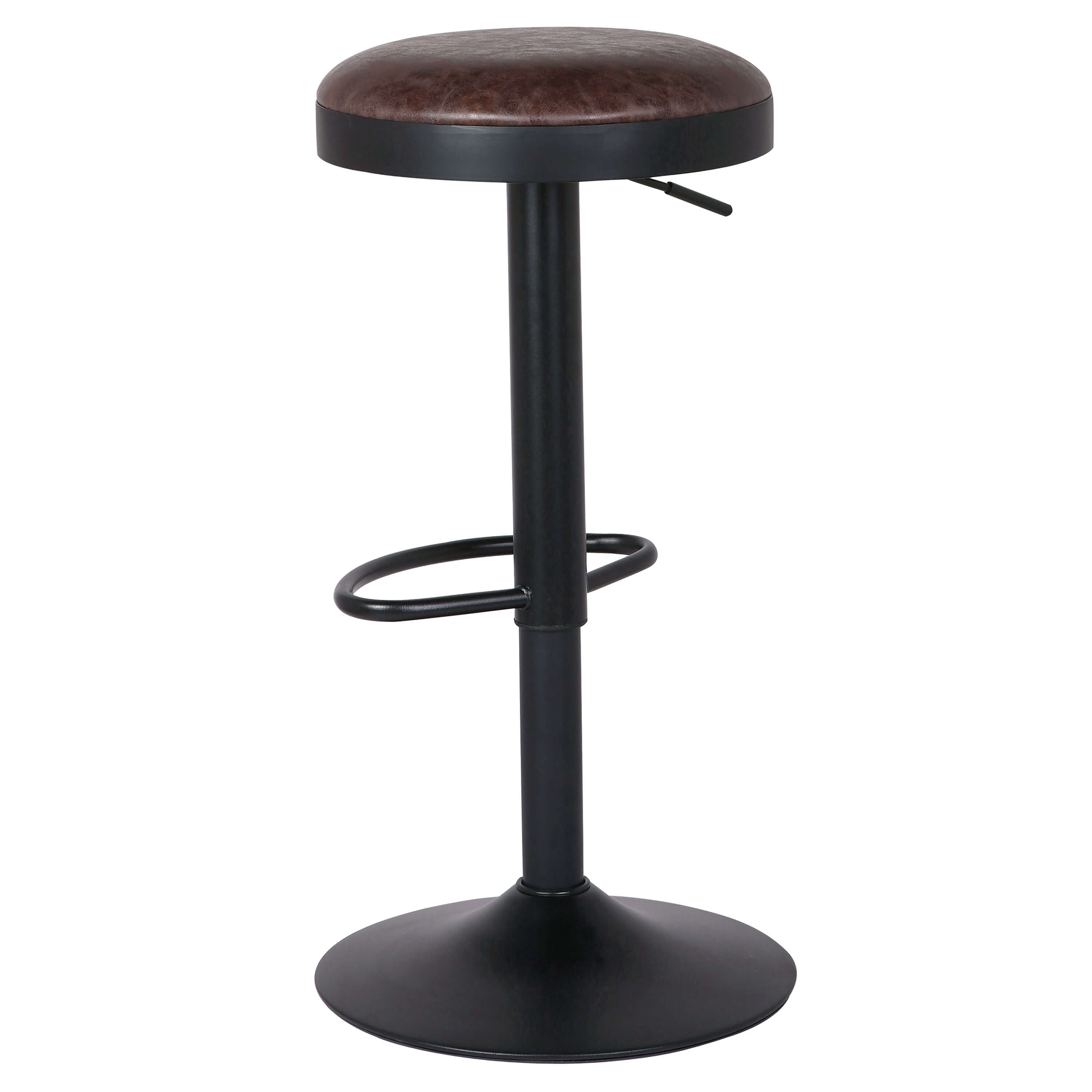Juno PU Gaslift Swivel Bar Stool