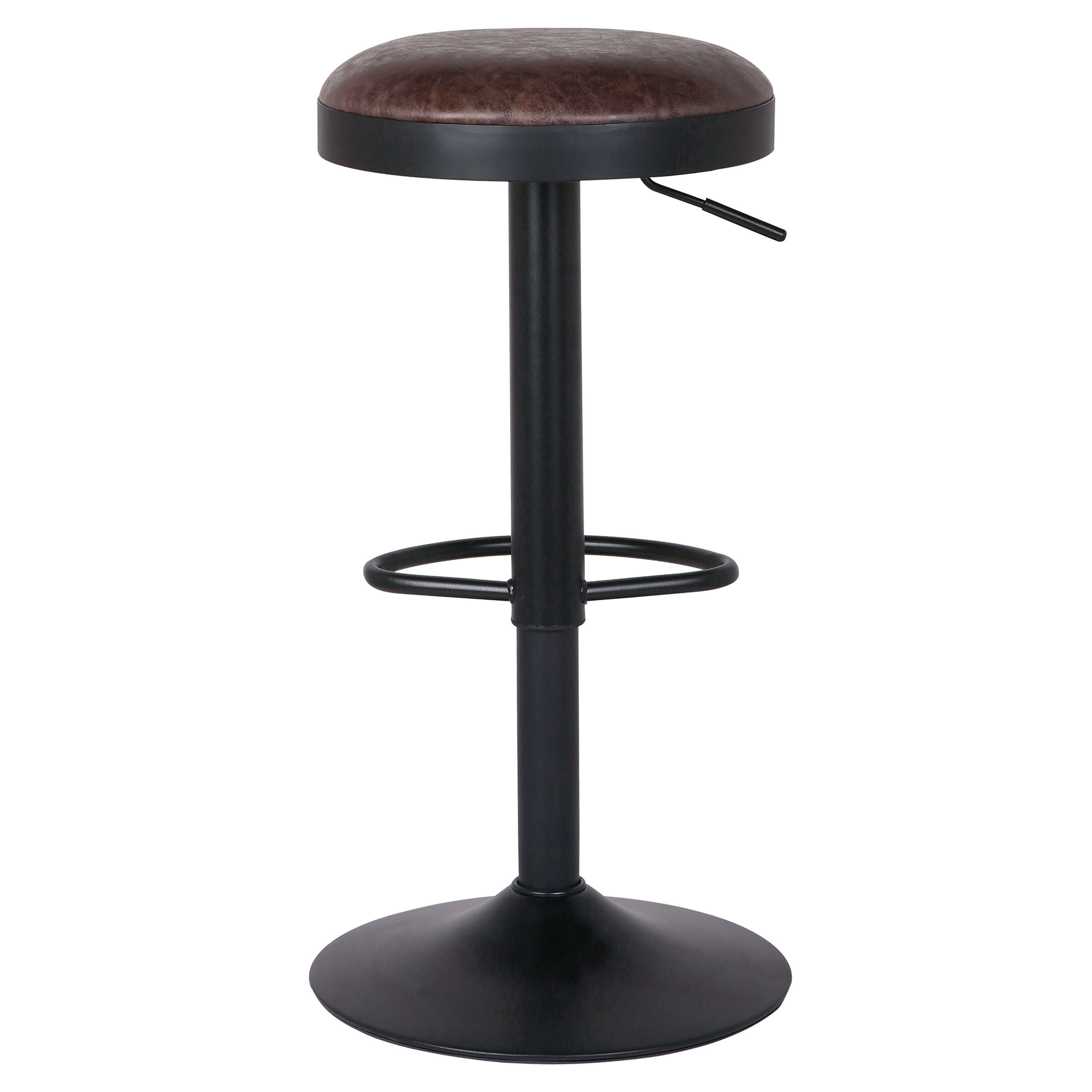 Juno PU Gaslift Swivel Bar Stool
