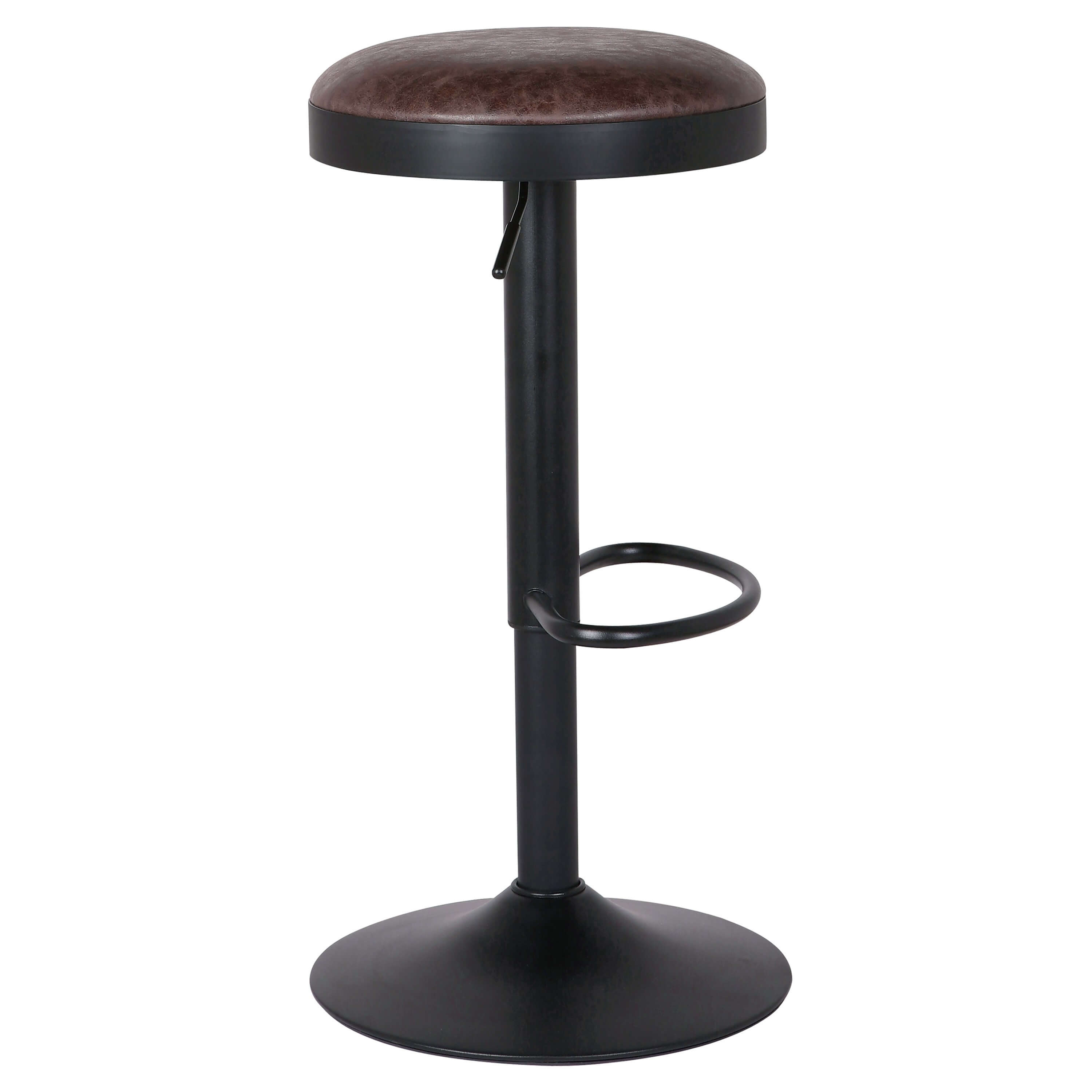 Juno PU Gaslift Swivel Bar Stool