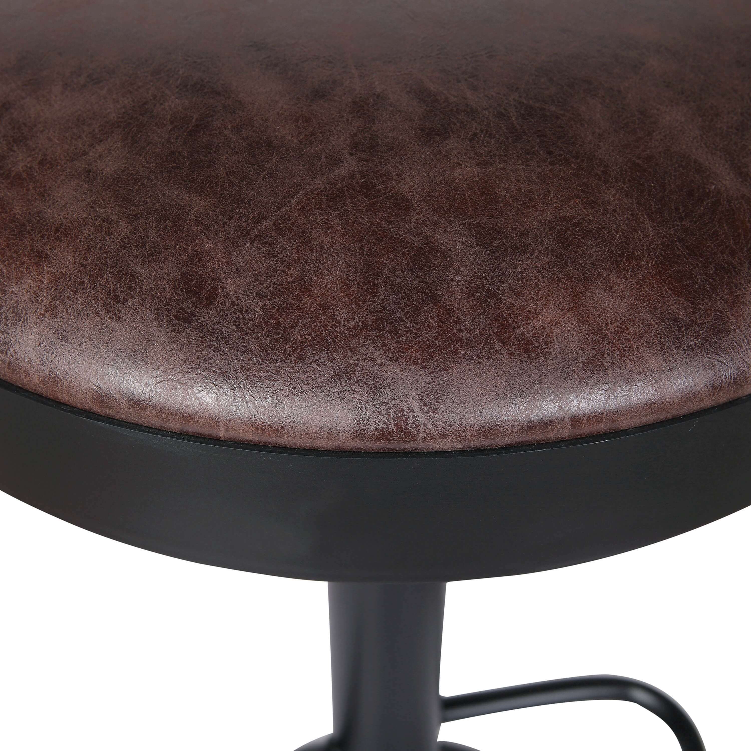 Juno PU Gaslift Swivel Bar Stool