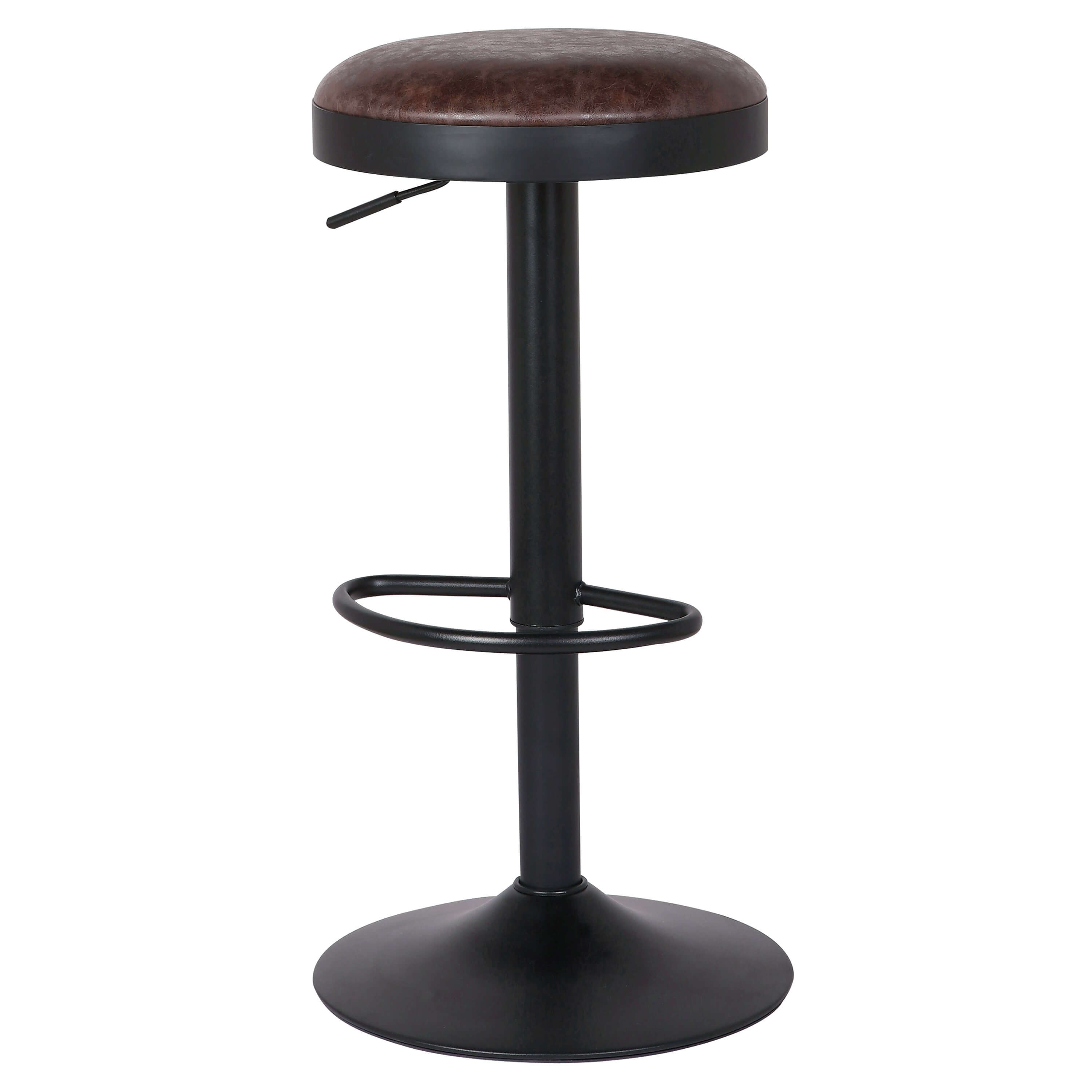 Juno PU Gaslift Swivel Bar Stool