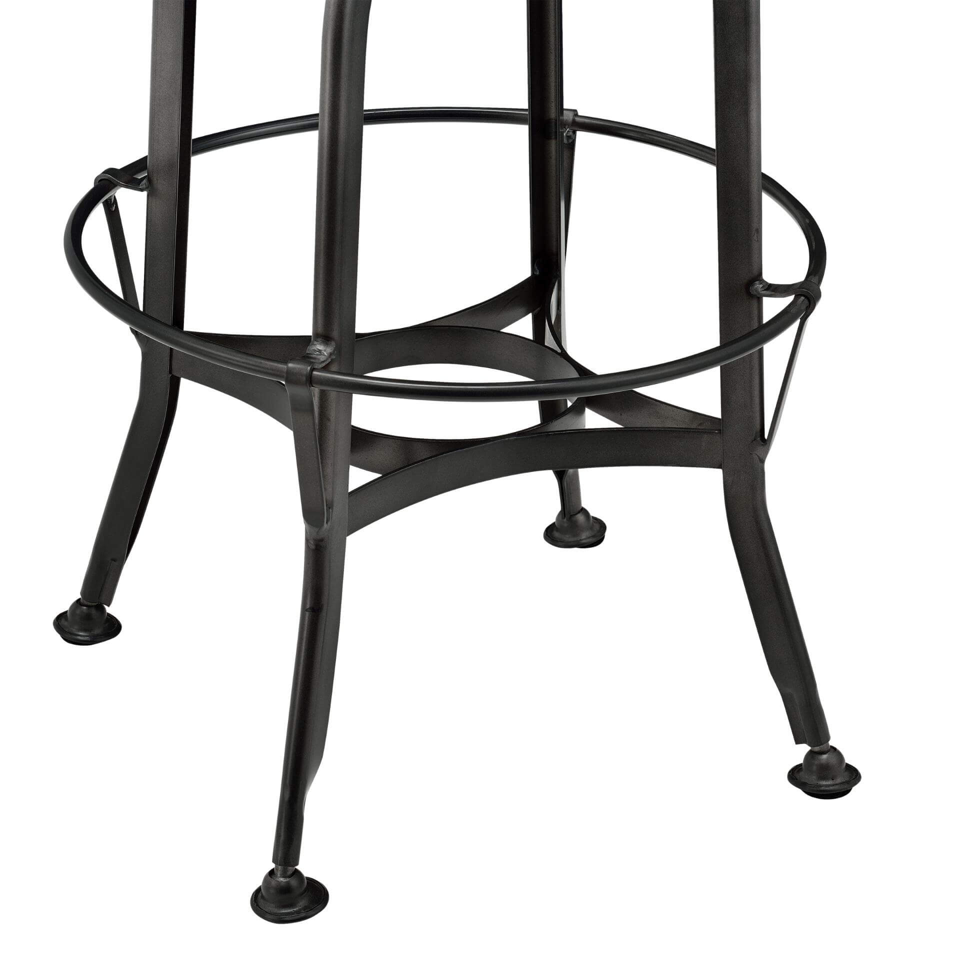 Industrial Vintage Wood Bar Stool