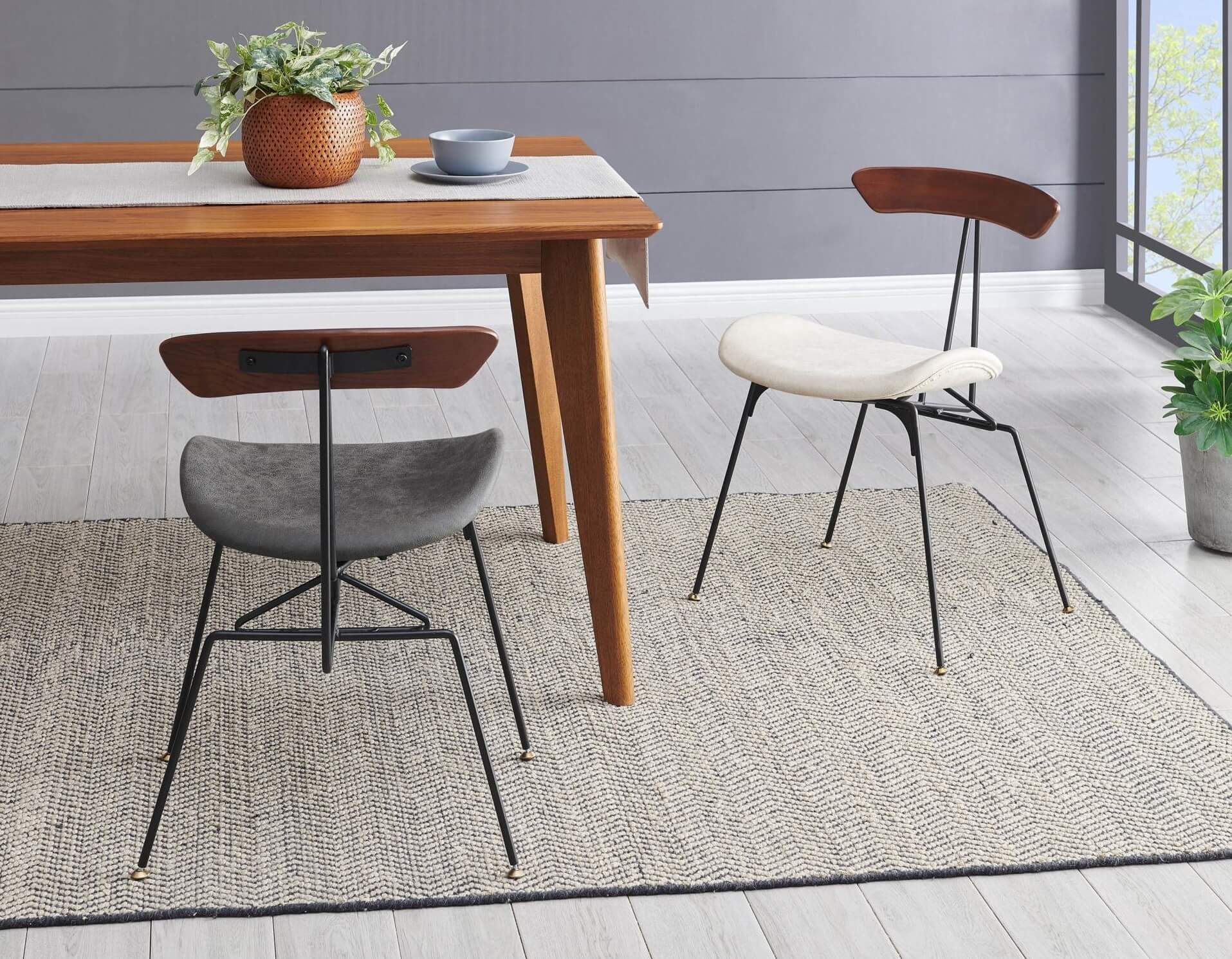 Wolfgang KD Fabric Dining Chair