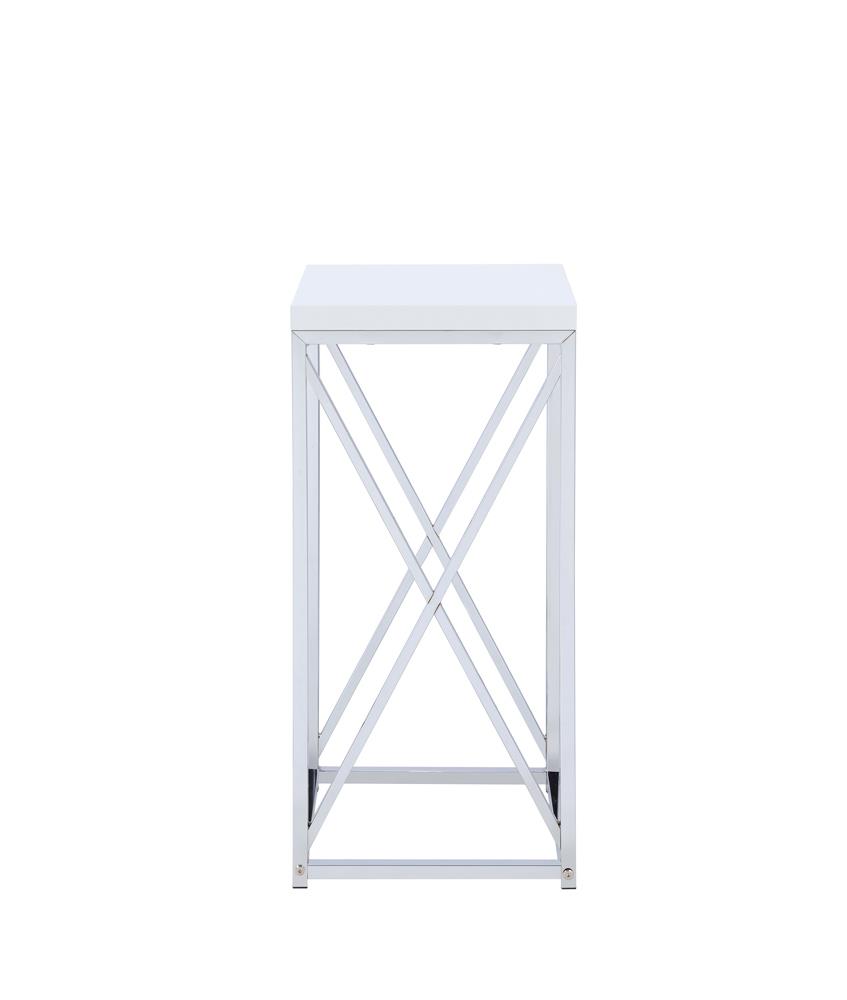 Edmund Accent Table with X-cross Base