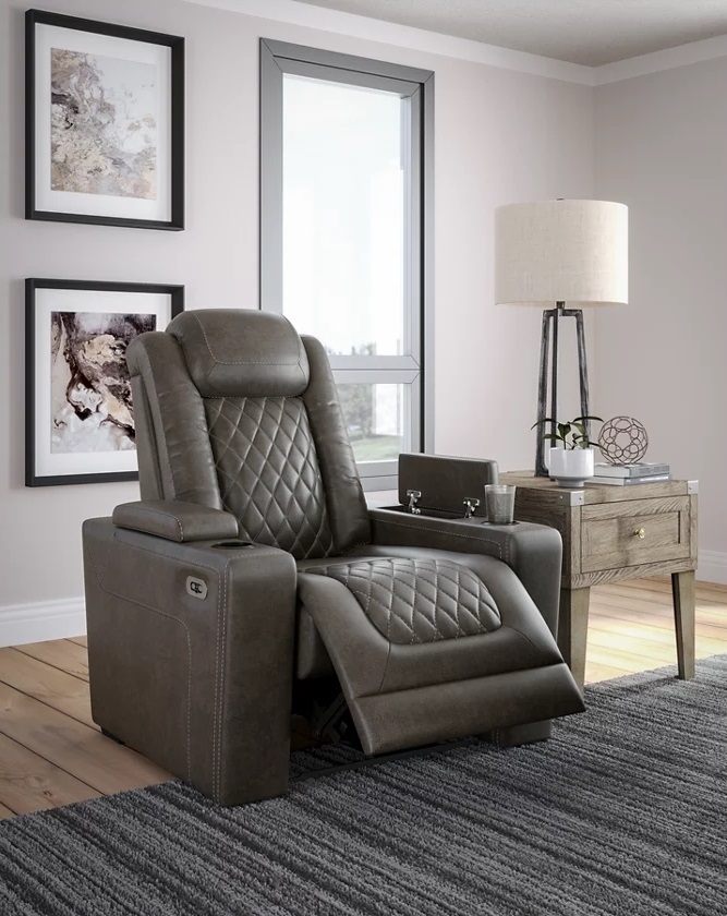 Ashley Hyllmont Polyester Power Recliner Chair