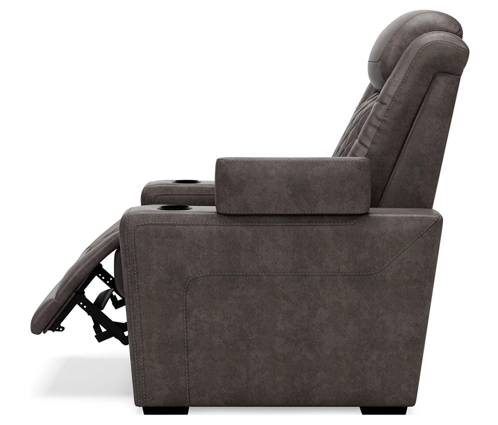 Ashley Hyllmont Power Recliner Headrest Chair Side