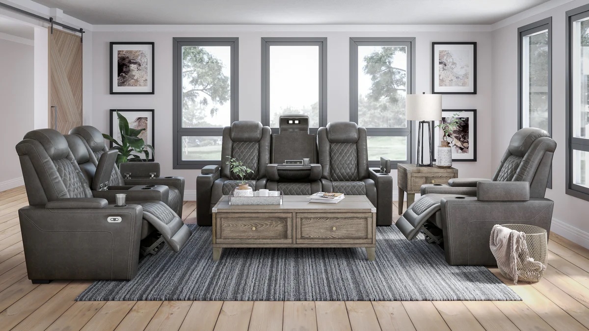Hyllmont Polyester Power Recliner