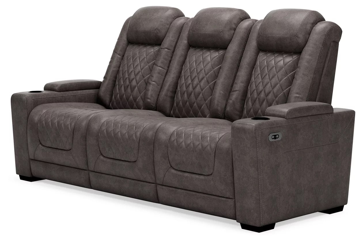 Ashley Hyllmont Polyester Recliner Sofa Side