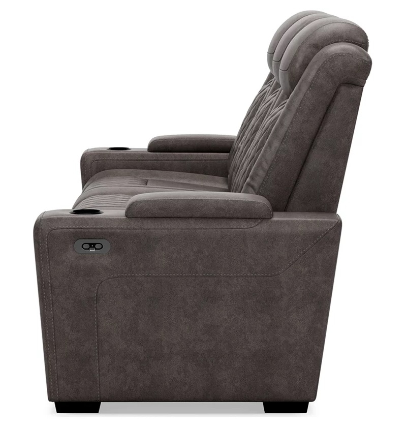 Hyllmont Polyester Recliner Sofa Side