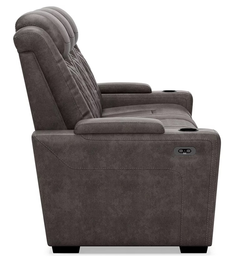 Ashley Hyllmont Polyester Recliner Sofa Side