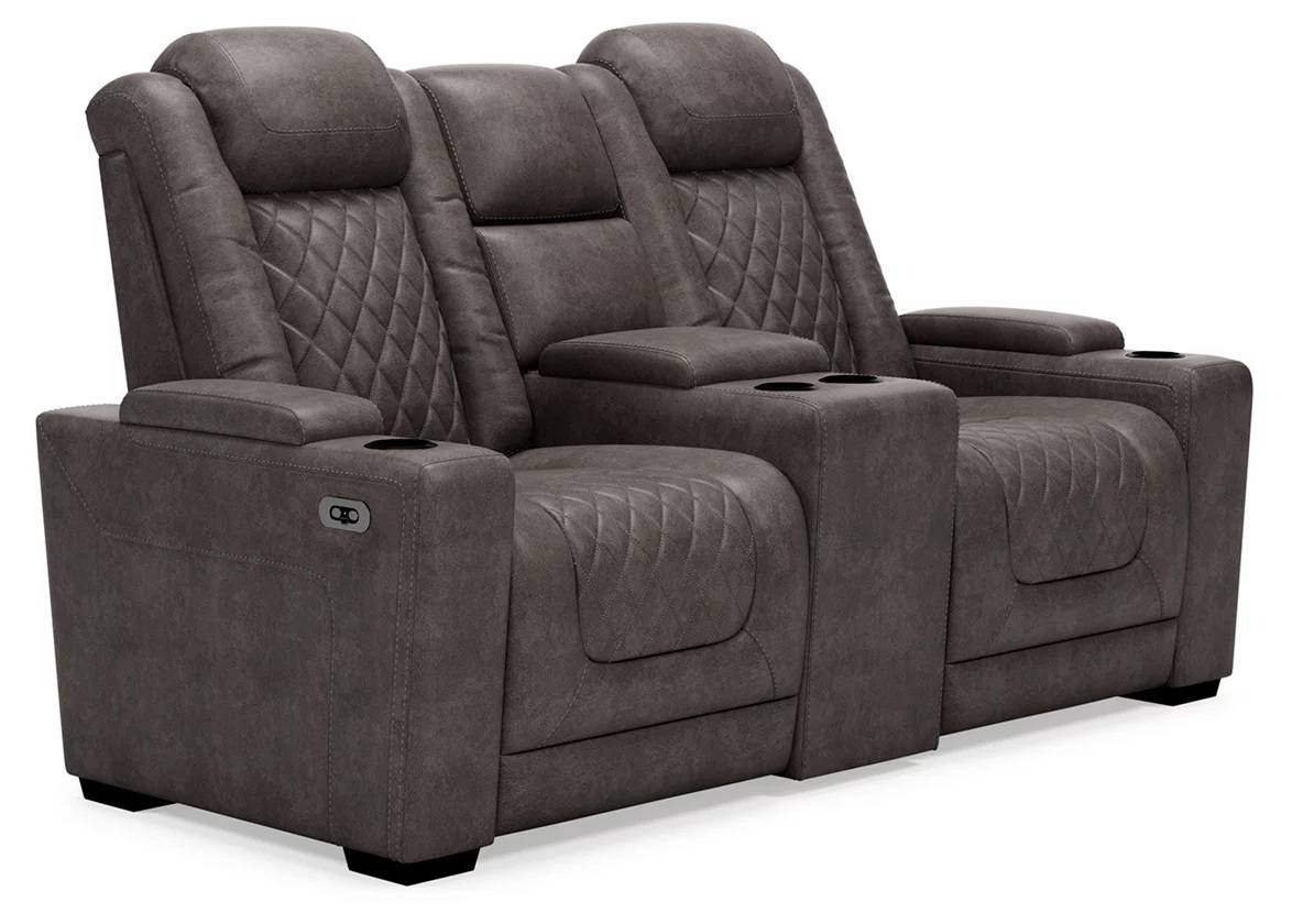 Hyllmont Polyester Power Recliner Living Room Set