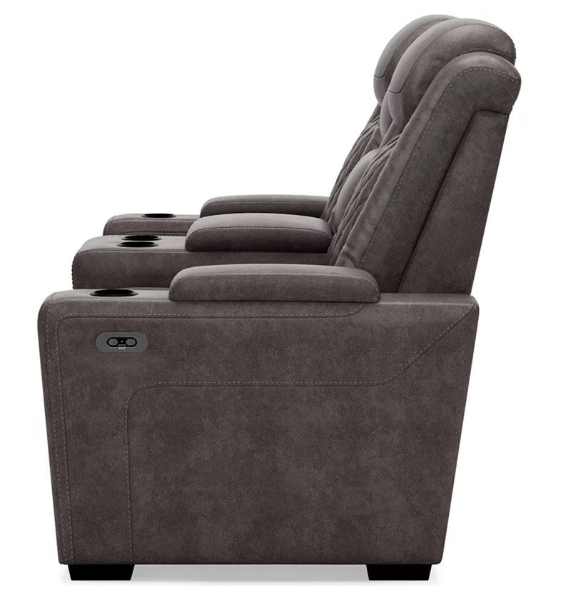 hyllmont dual power reclining sofa