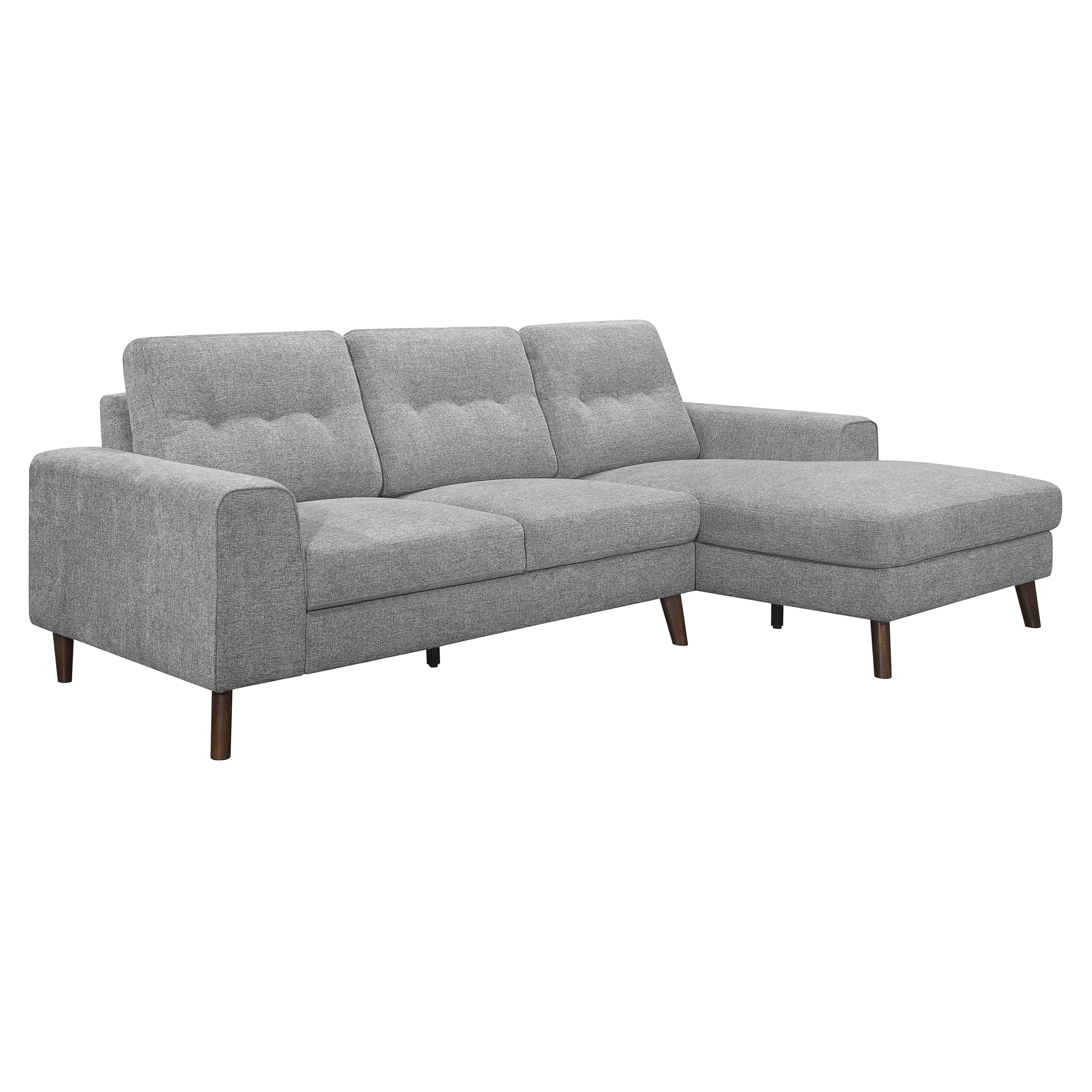 Alexia Fabric Sectional with Right Chaise