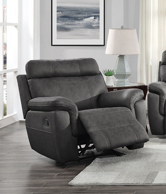 Clifton Microfiber Glider Reclining Chair