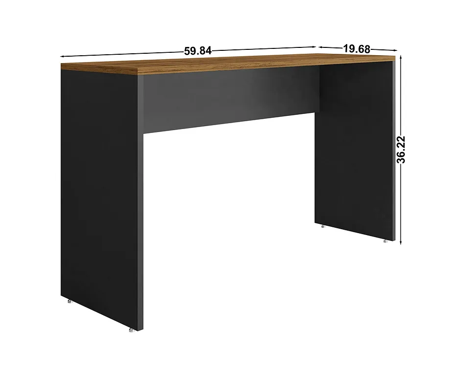 Eiffel Wood Top Garage Desk