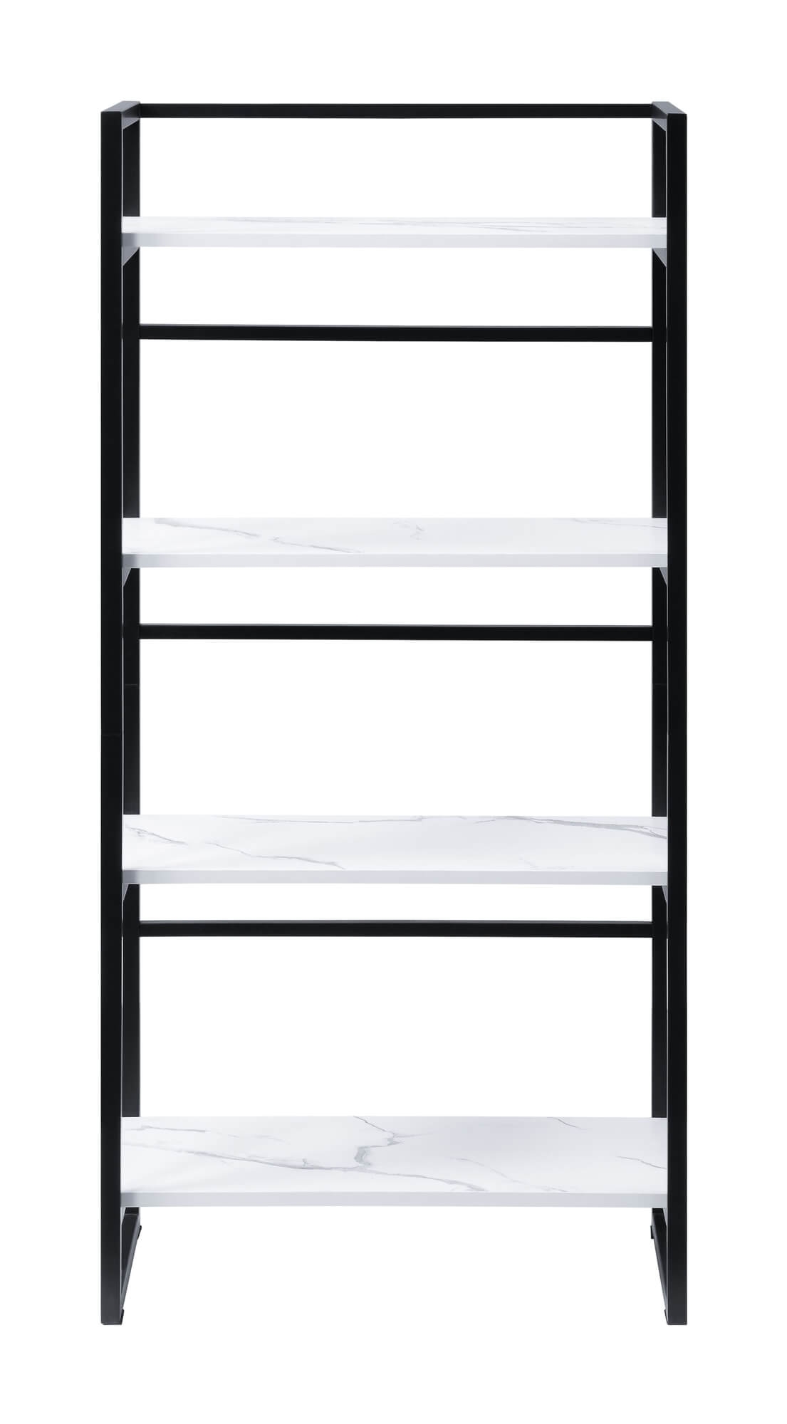 Taurus Wood Veneer/Metal Bookshelf