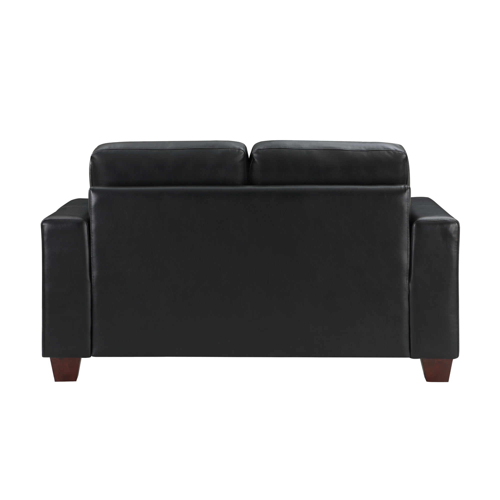 Hinsall Leatherette Loveseat