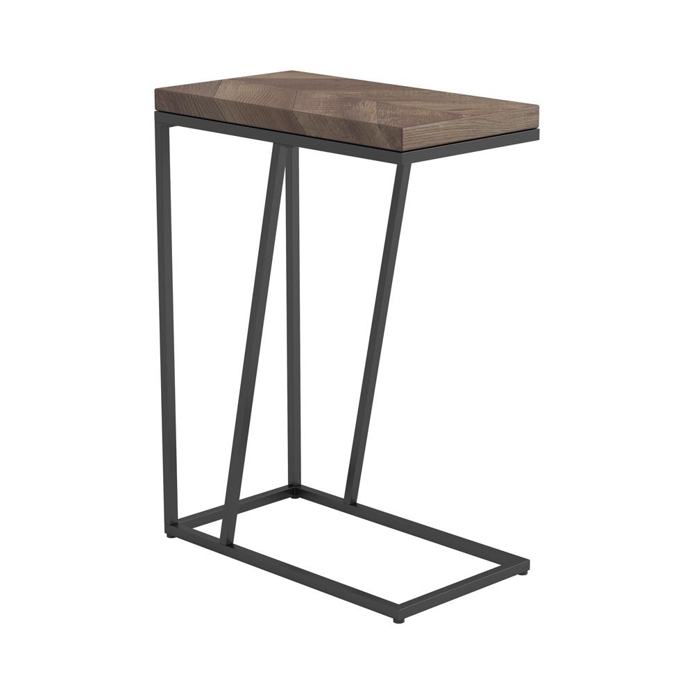 Sergio Chevron Rectangular Accent Table