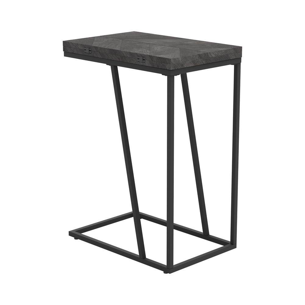 Carly Expandable Chevron Rectangular Accent Table
