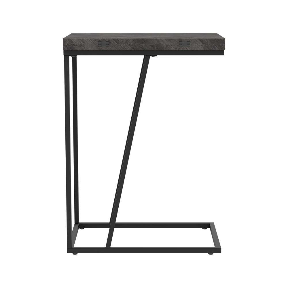 Carly Expandable Chevron Rectangular Accent Table