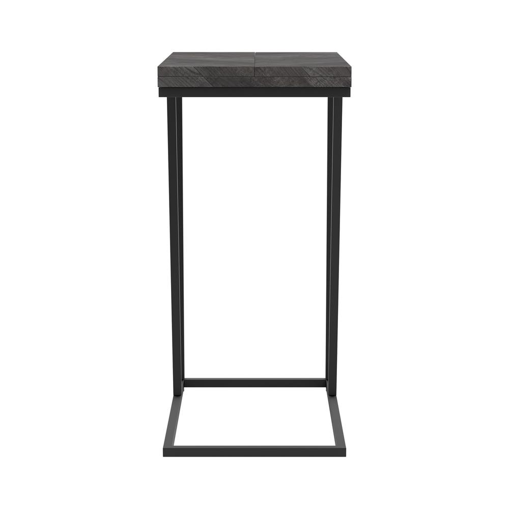 Carly Expandable Chevron Rectangular Accent Table