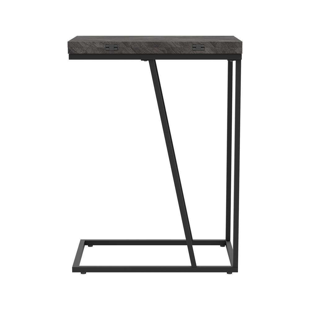 Carly Expandable Chevron Rectangular Accent Table