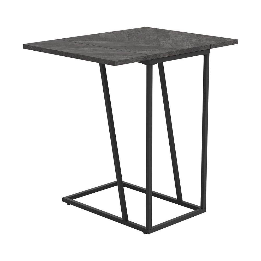 Carly Expandable Chevron Rectangular Accent Table