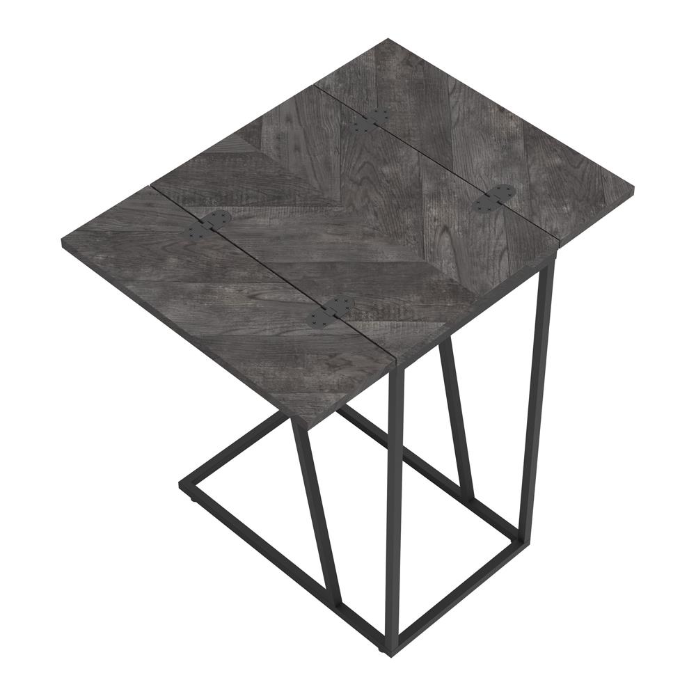 Carly Expandable Chevron Rectangular Accent Table