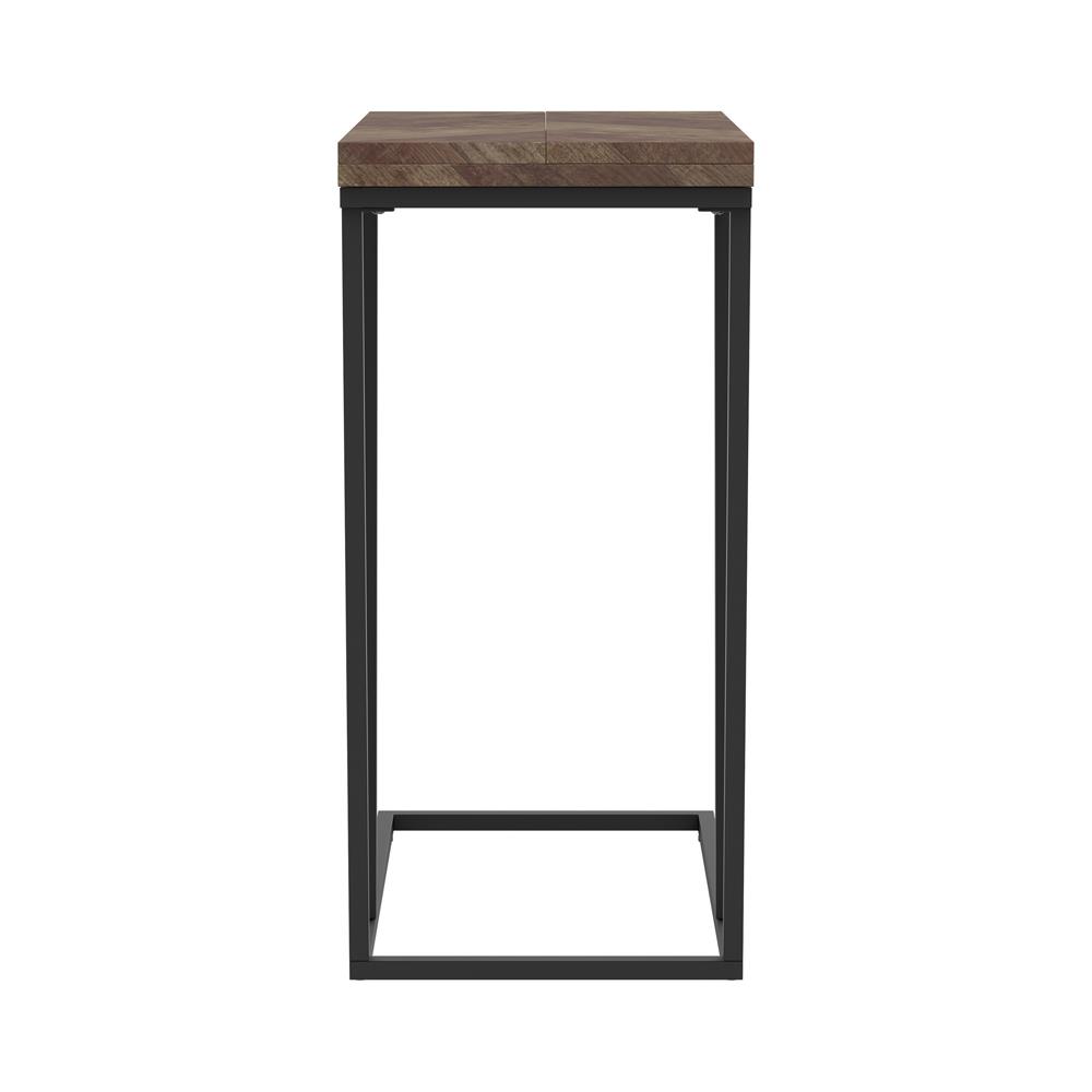 Carly Expandable Chevron Rectangular Accent Table