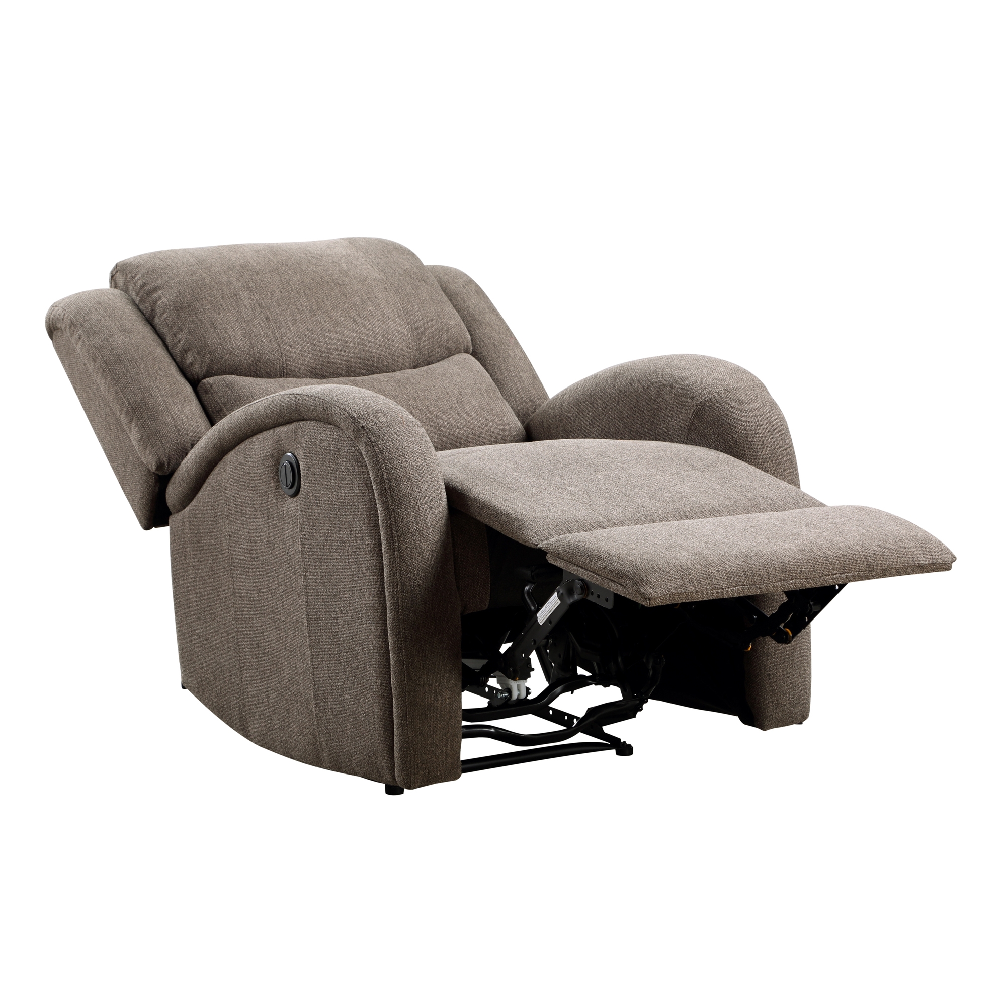 Foxcroft Chenille Fabric Power Reclining Chair