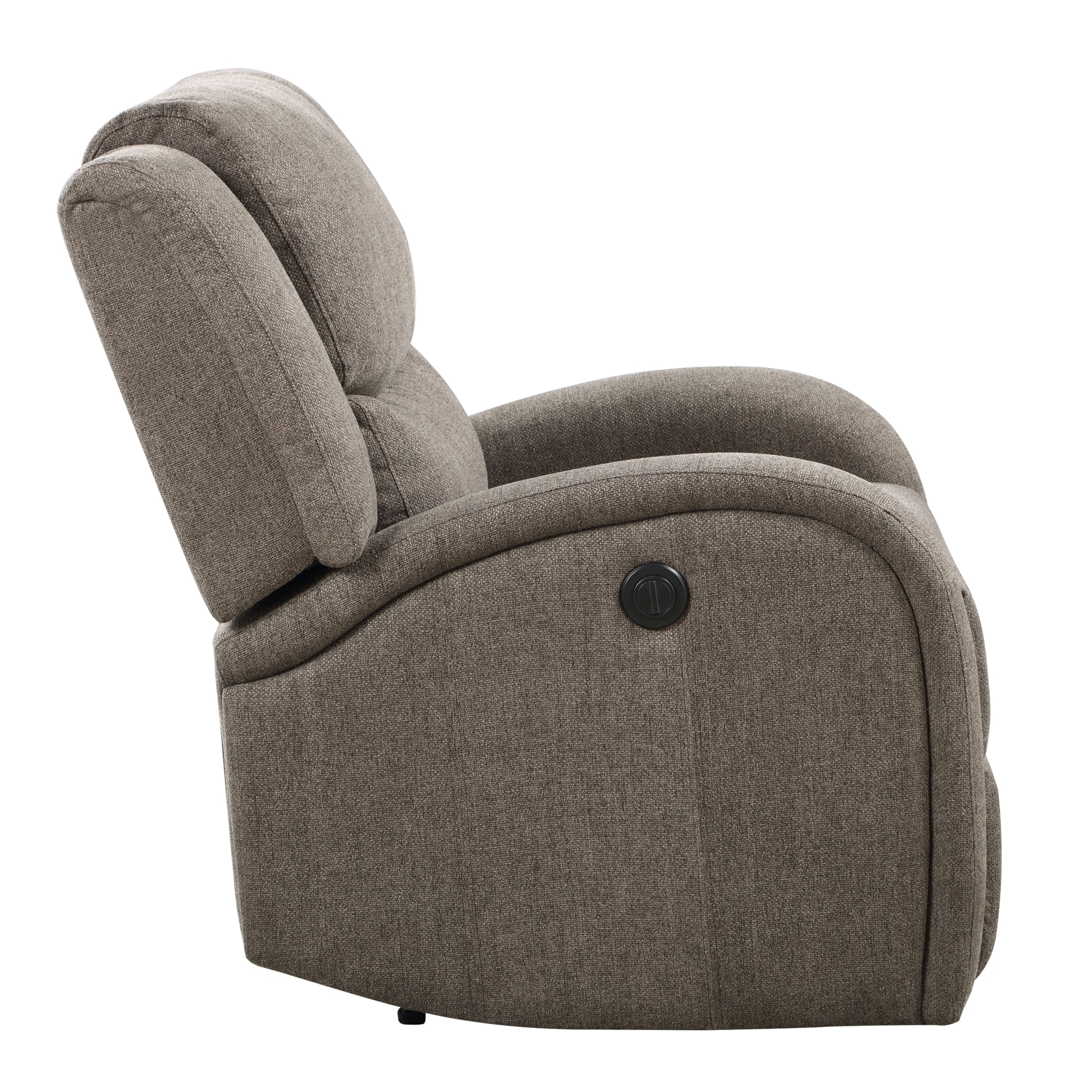 Foxcroft Chenille Fabric Power Reclining Chair