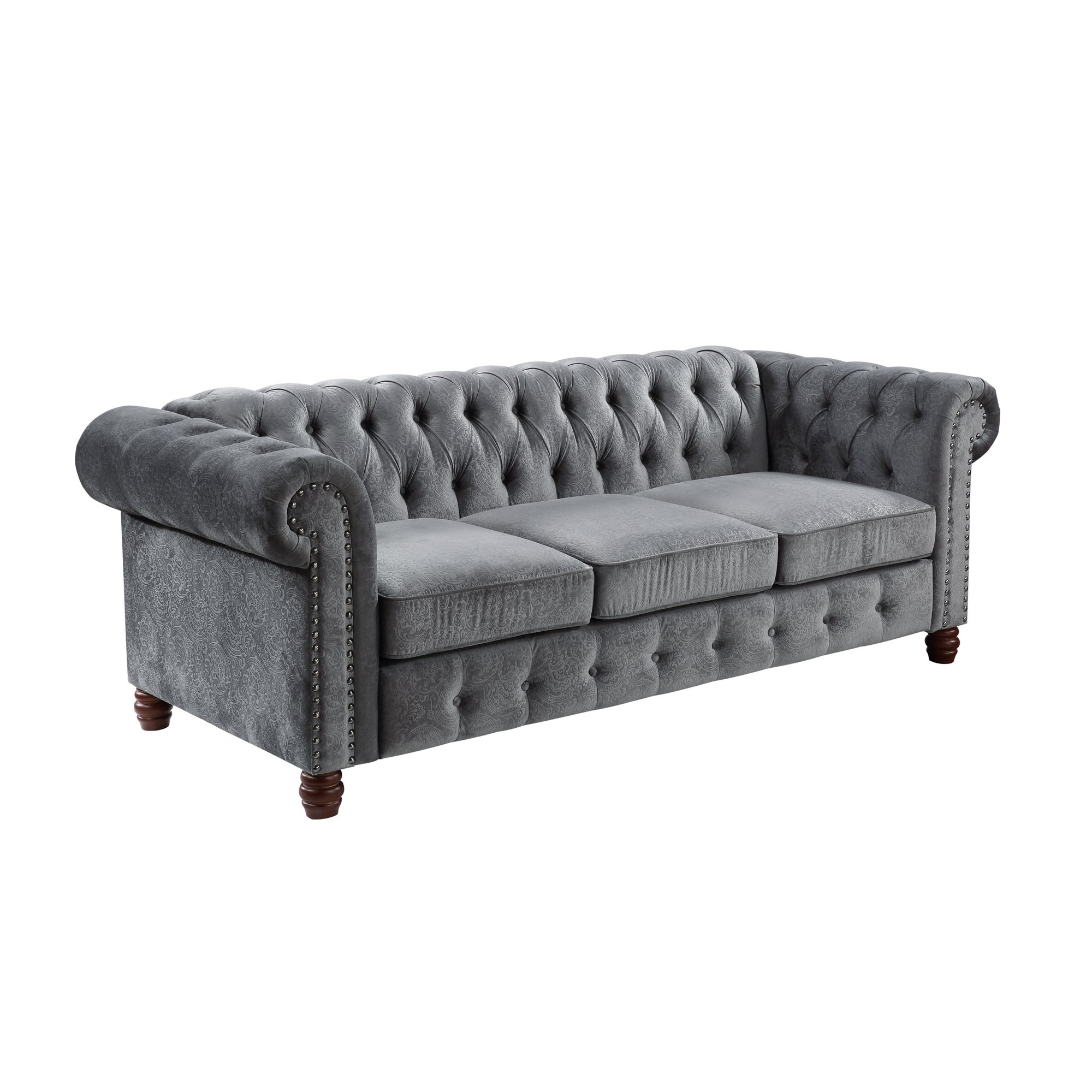 Welwyn Velvet Living Room Set