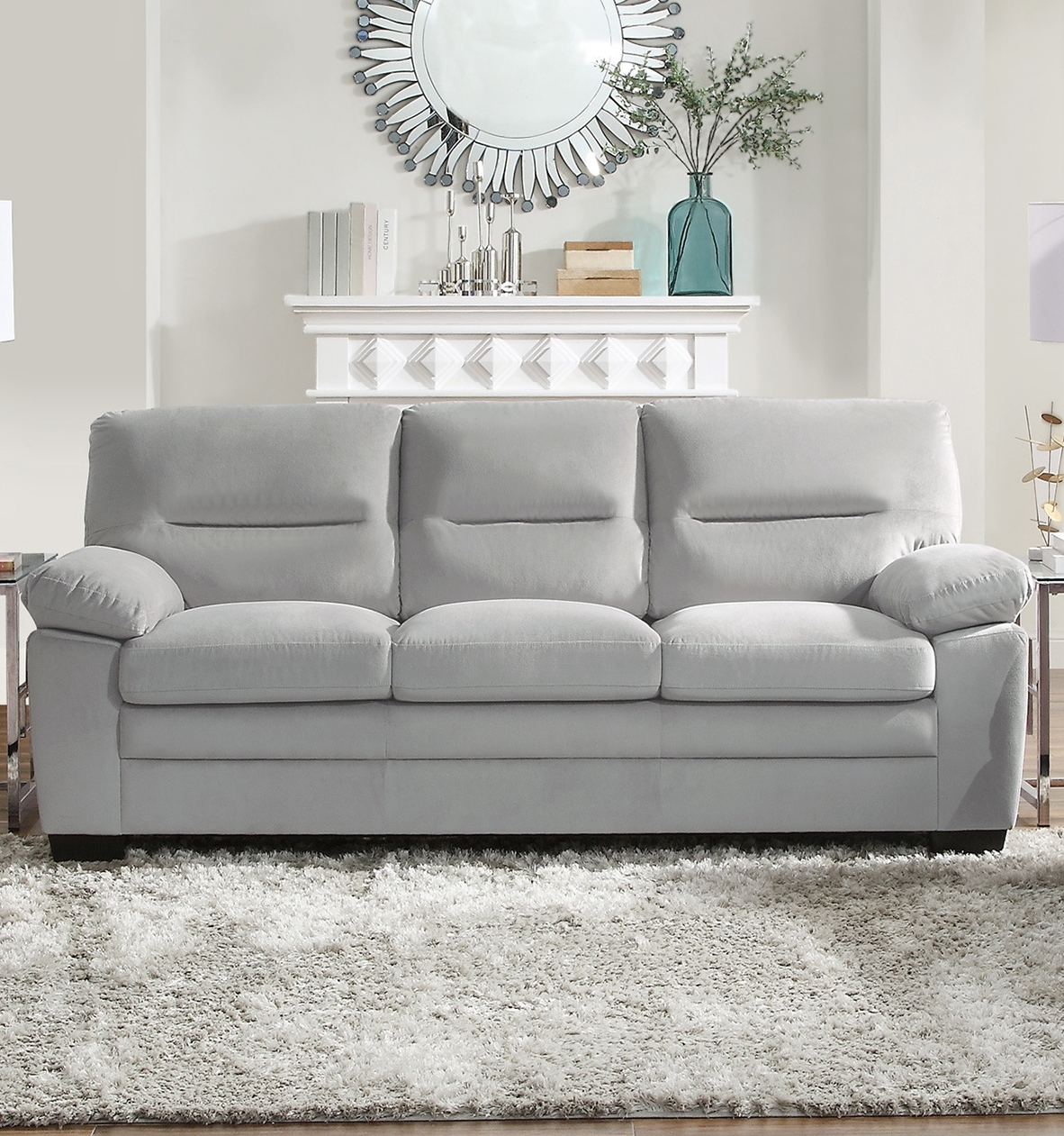Keighly Polyester Fabric Sofa