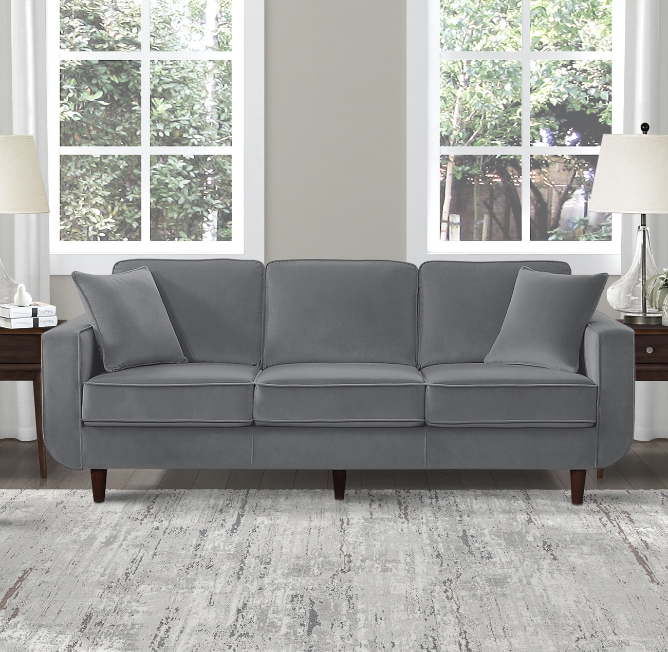 Rand Velvet Sofa