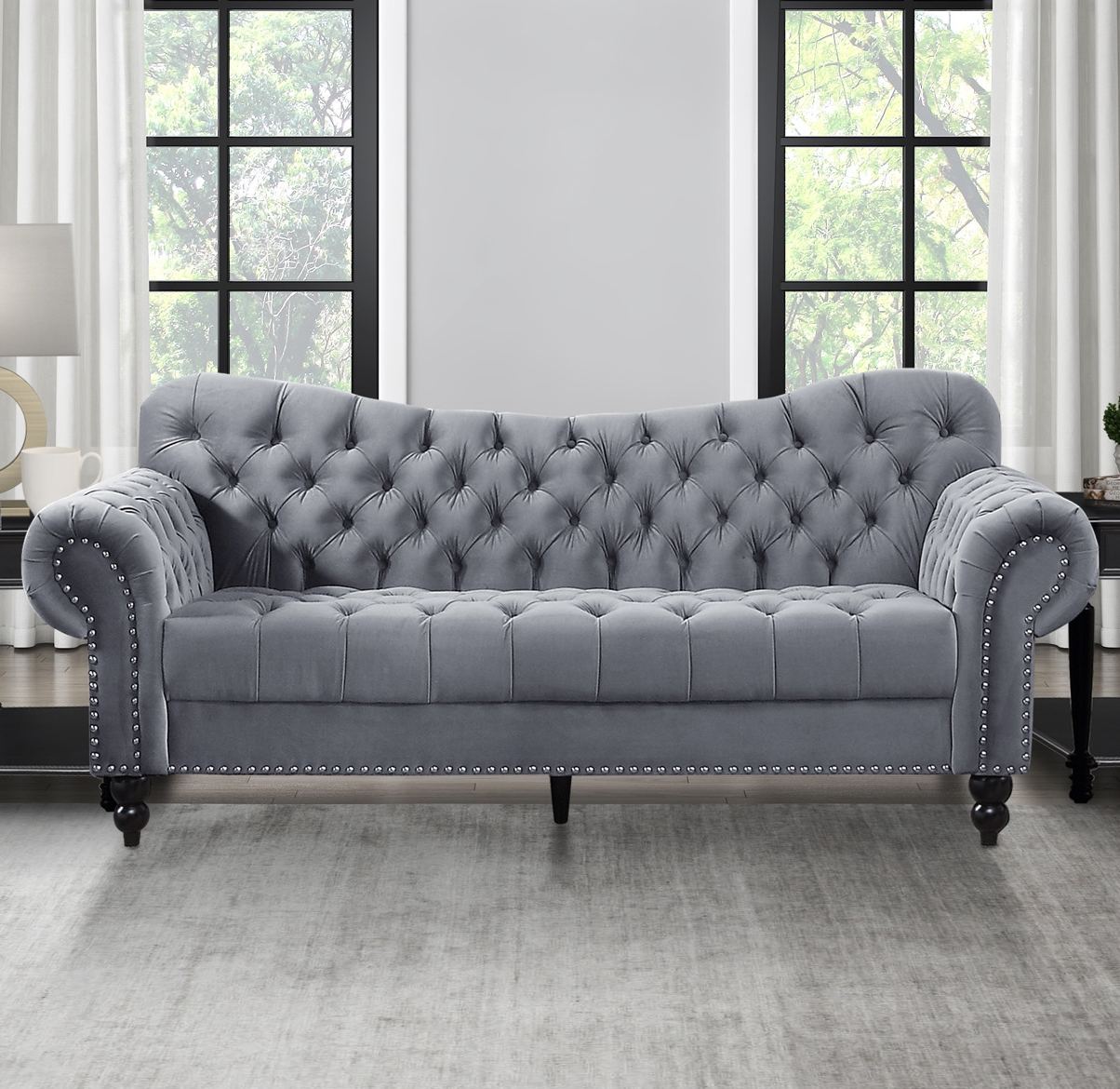 Rosalie Velvet Sofa