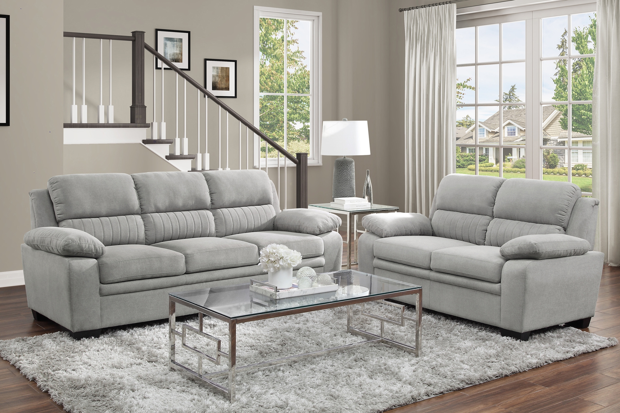 Holleman Fabric Living Room Set